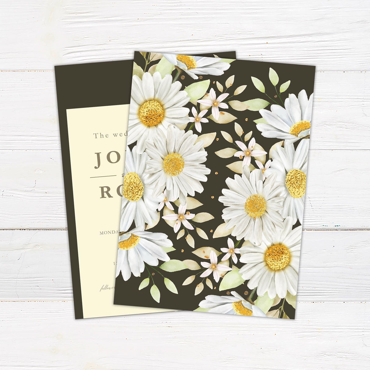 Daisy Invitations - goprintplus