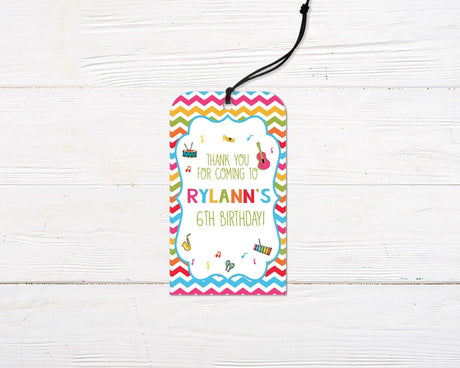 Dance Birthday Favor Tag - goprintplus