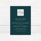 Dark Teal Invitations - goprintplus