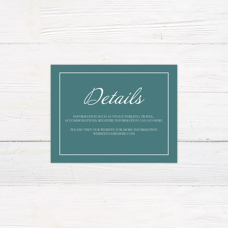 Deep Green Eucalyptus Invitations - goprintplus