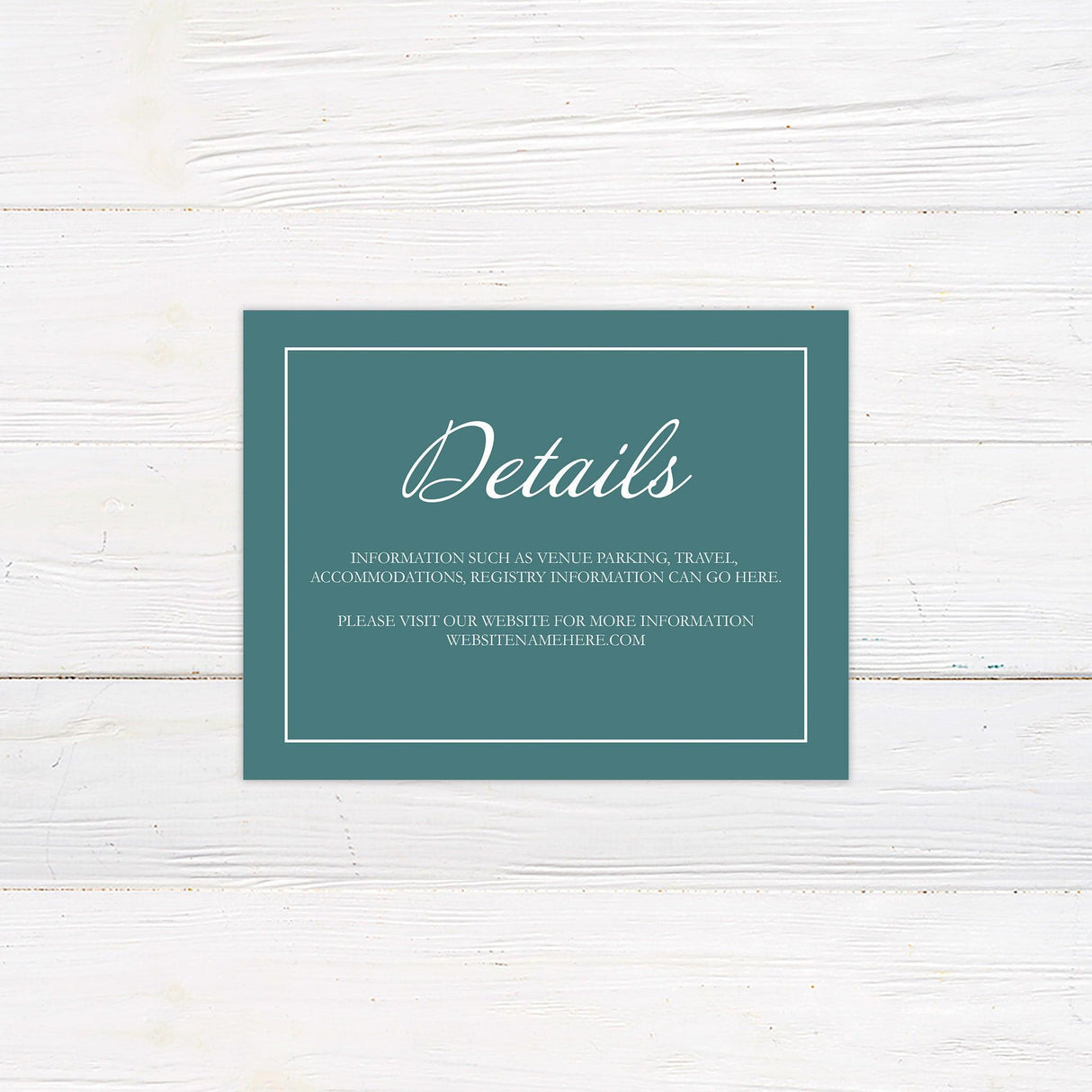 Deep Green Eucalyptus Details Cards - goprintplus