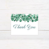 Deep Green Eucalyptus Invitations - goprintplus