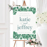 Deep Green Eucalyptus Invitations - goprintplus