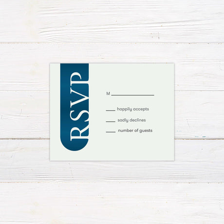 Deep Teal Blue Invitations - goprintplus