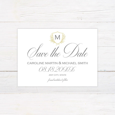 Delicate Shield Invitations - goprintplus