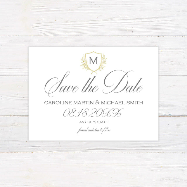 Delicate Shield Save The Date - goprintplus