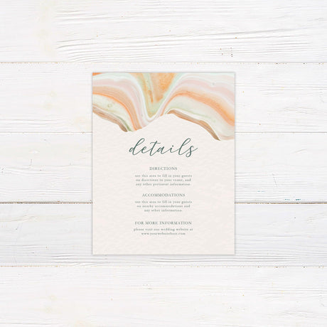 Desert Sand Details Cards - goprintplus