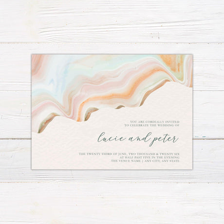 Desert Sand Invitations - goprintplus