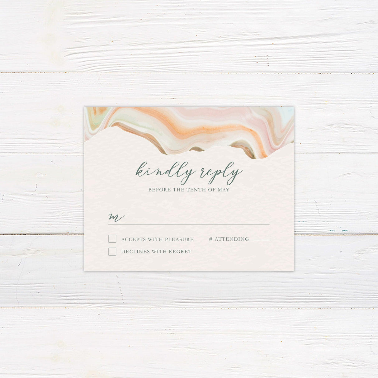 Desert Sand RSVP - goprintplus