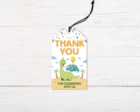 Dinosaur Party Favor Tag - goprintplus