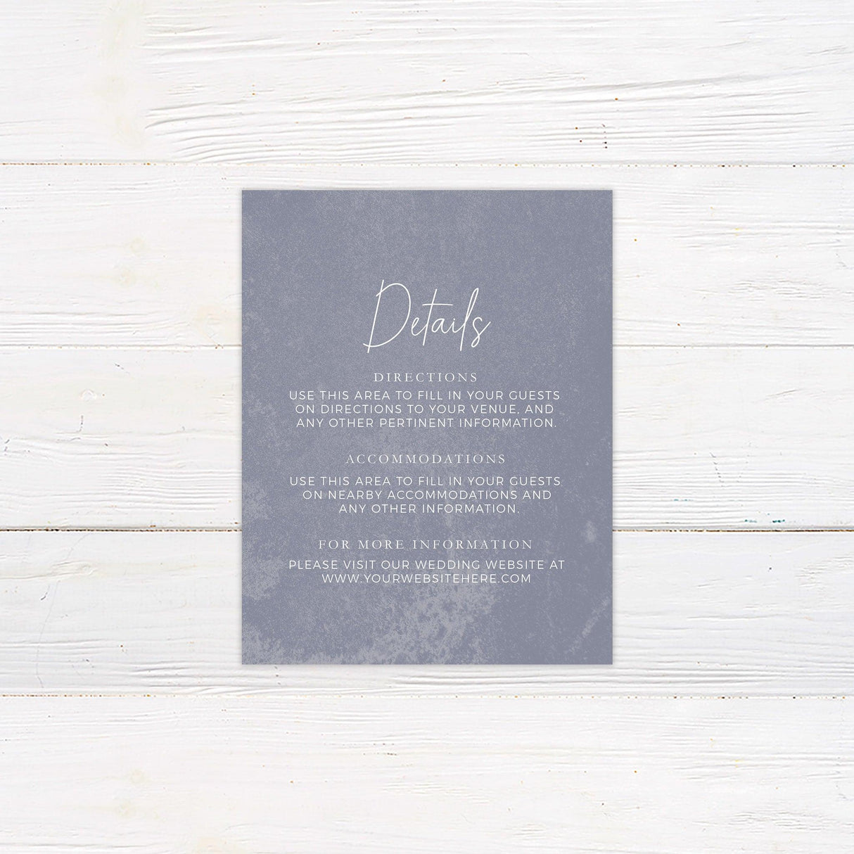 Distressed Blue Details Cards - goprintplus