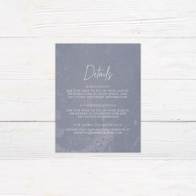 Distressed Blue Details Cards - goprintplus