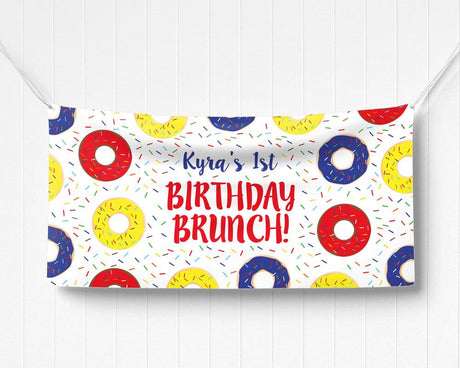 Donut Birthday Invitations - goprintplus