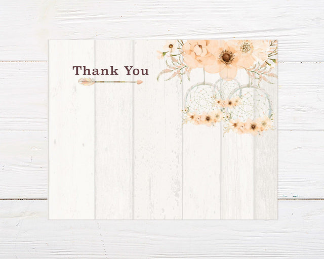 Dream Catcher Thank You Card - goprintplus