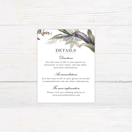 Dreamy Floral Details Cards - goprintplus