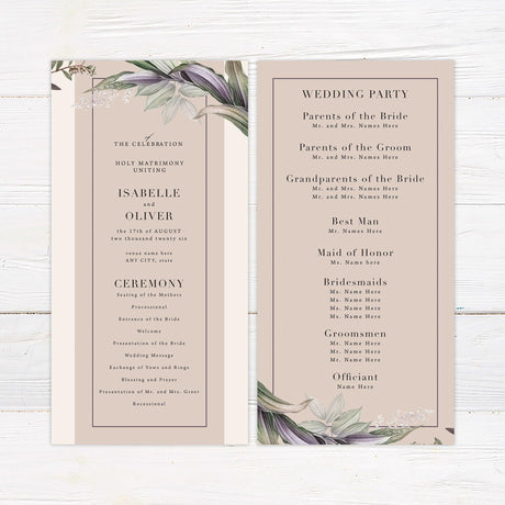 Dreamy Floral Invitations - goprintplus