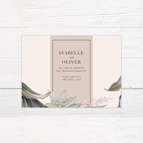 Dreamy Floral Invitations - goprintplus