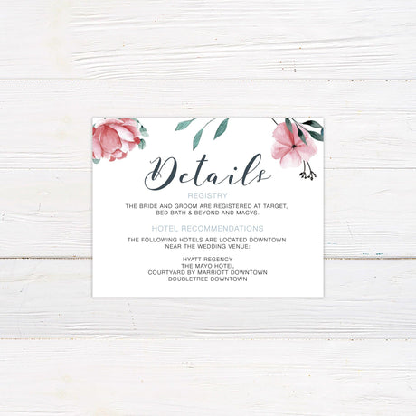 Dusty Blue Diamond Details Cards - goprintplus