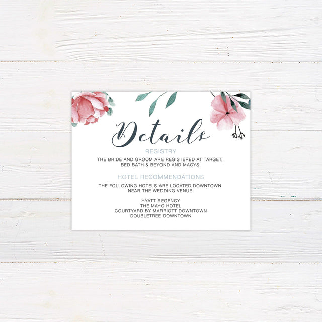 Dusty Blue Diamond Details Cards - goprintplus