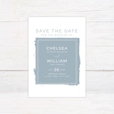 Dusty Blue Invitations - goprintplus