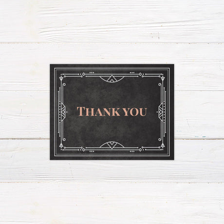 East Egg Gatsby Thank You Card - goprintplus