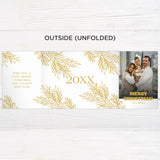 Elegant Collage Christmas Gatefold Card