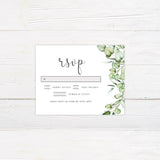 Elegant Eucalyptus Greenery Invitations - goprintplus