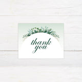 Elegant Green Botanical Arch Invitations - goprintplus