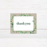 Elegant Green Botanical Invitations - goprintplus