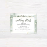 Elegant Greenery Invitations - goprintplus