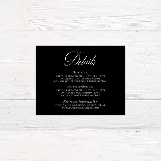 Elegant Lines Details Cards - goprintplus