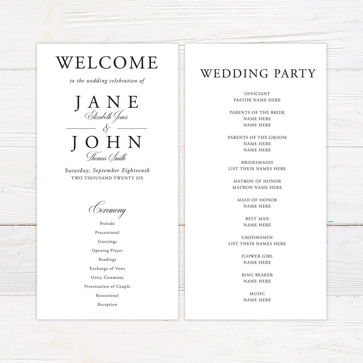 Elegant Lines Invitations - goprintplus