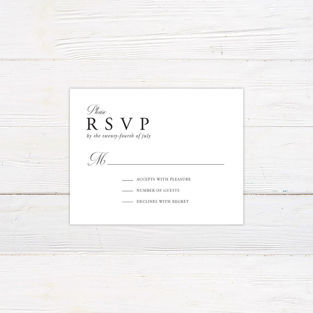 Elegant Lines RSVP - goprintplus