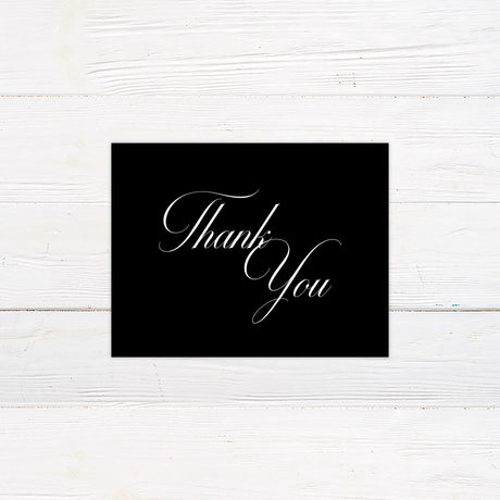 Elegant Lines Thank You Card - goprintplus