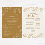 Elegant Monogram Invitations - goprintplus