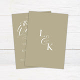 Elegant Script Invitations - goprintplus