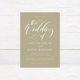 Elegant Script Invitations - goprintplus