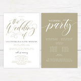 Elegant Script Invitations - goprintplus