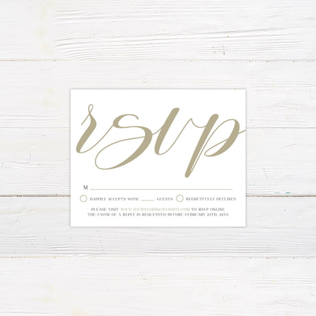 Elegant Script Invitations - goprintplus