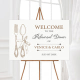 Elegant Silverware Invitation - goprintplus