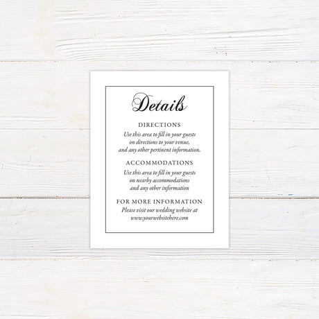 Elegant Details Cards - goprintplus