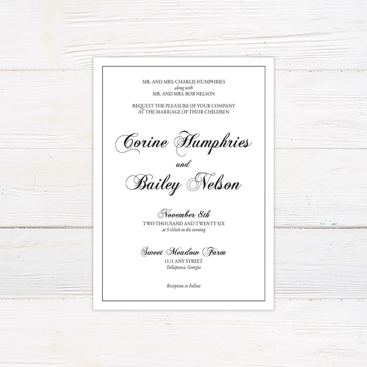 Elegant Invitations - goprintplus