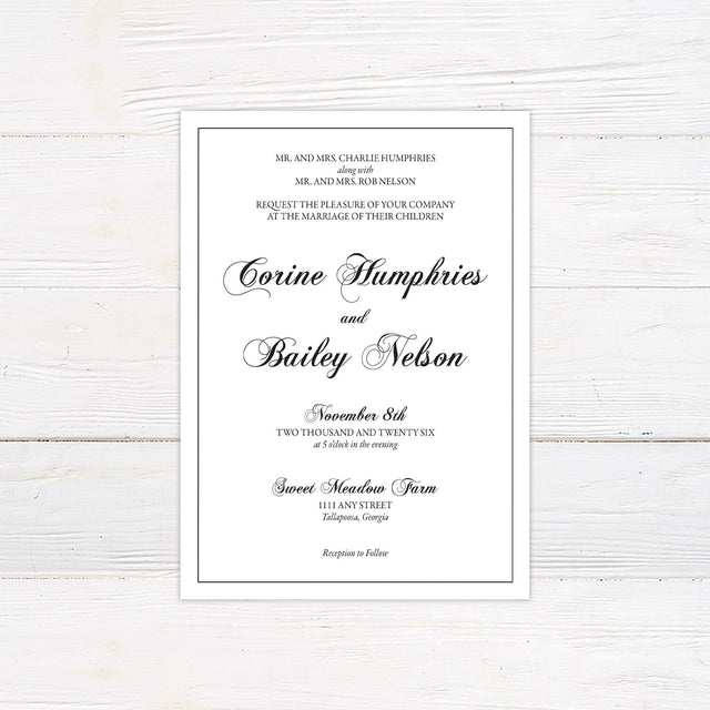 Elegant Invitations - goprintplus