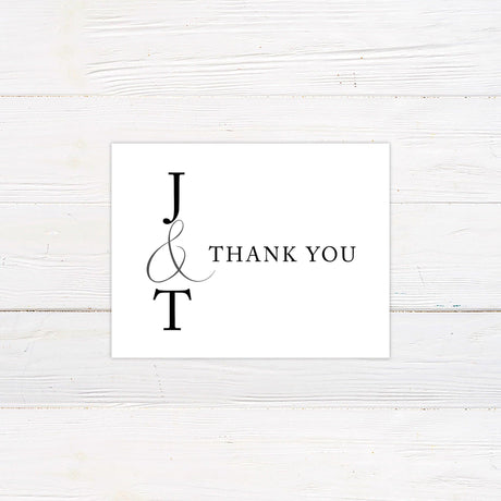 Elegant and Simple Thank You Card - goprintplus