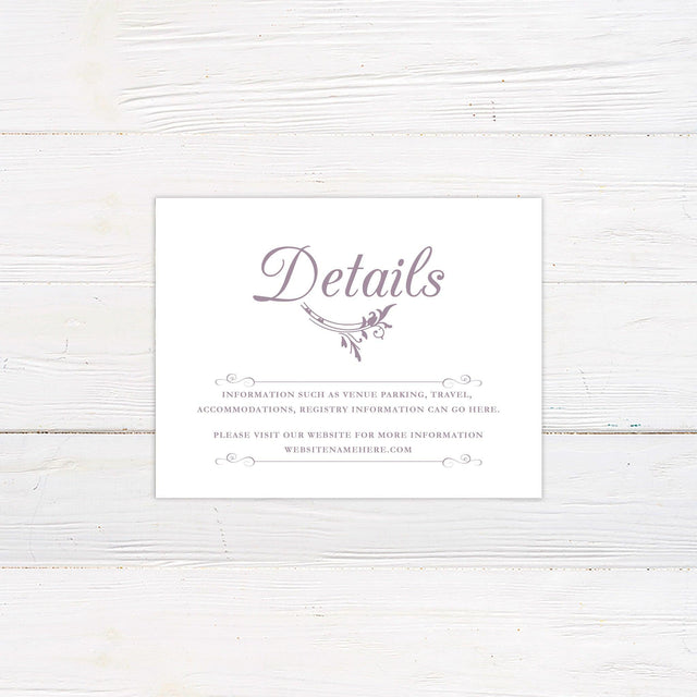 Enchanted Details Cards - goprintplus