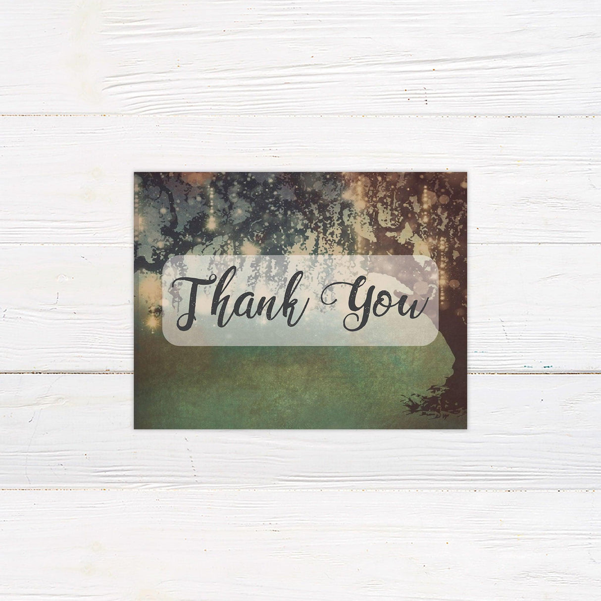 Enchanted Forest Thank You Card - goprintplus