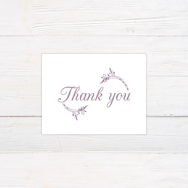 Enchanted Thank You Card - goprintplus