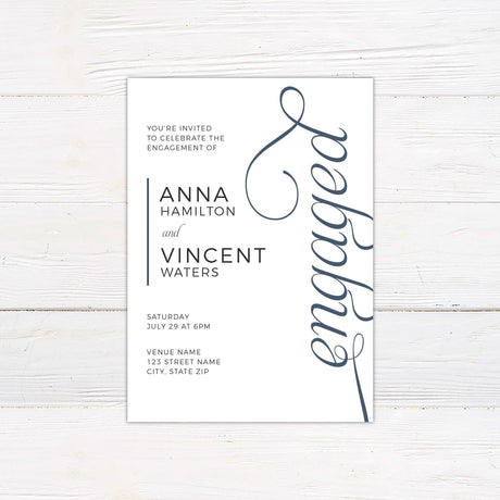 Engaged Party Invitation - goprintplus