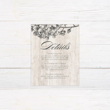 Engraved Wood Details Cards - goprintplus