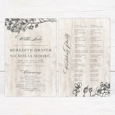 Engraved Wood Invitations - goprintplus